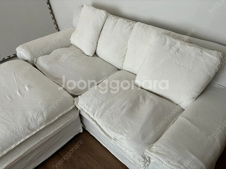 버즈가구 패브릭소파2인+1스튤 팝니다--0