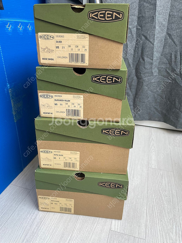 킨 샌들 260, 240, 180--1