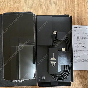 갤럭시s24플러스 256 블랙 kt