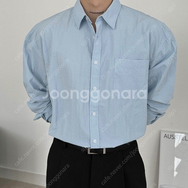 시원한 소재 시어서커 나일론 셔츠 L 3개 (새상품)--0