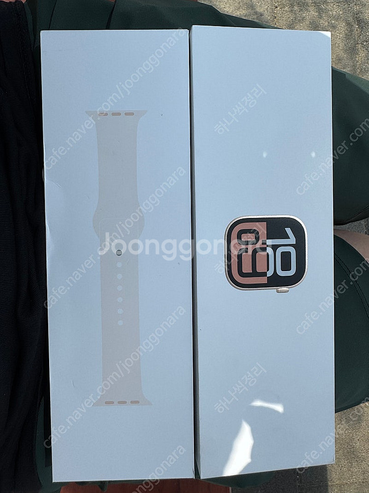 (미개봉)애플워치10 46mm gps M/L 로즈골드--0