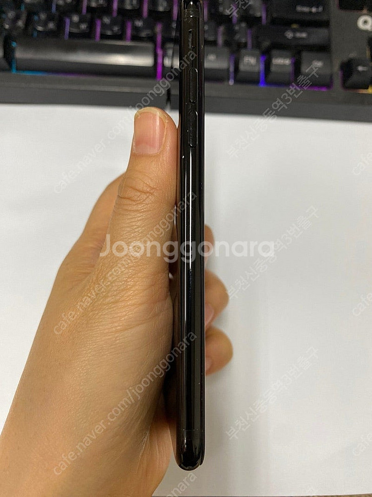 029047 아이폰7 제트블랙 액정SS급 128GB 외...--4