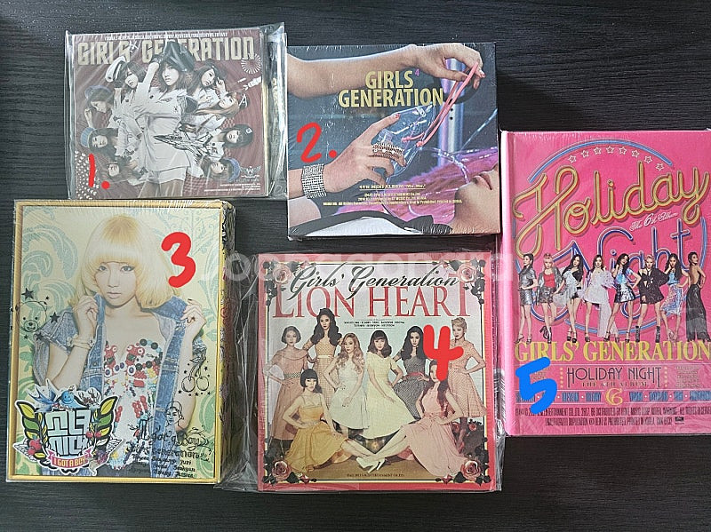 소녀시대 앨범 미개봉 판매합니다--0