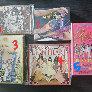 소녀시대 앨범 미개봉 판매합니다