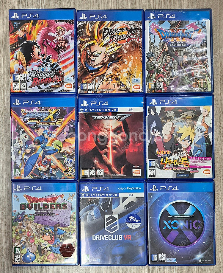ps4 원피스 버닝블러드 드래곤볼파이터즈 드래곤퀘스트1...--0
