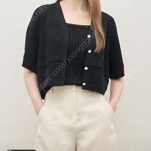 더캐시미어 가디건 나시 세트 55