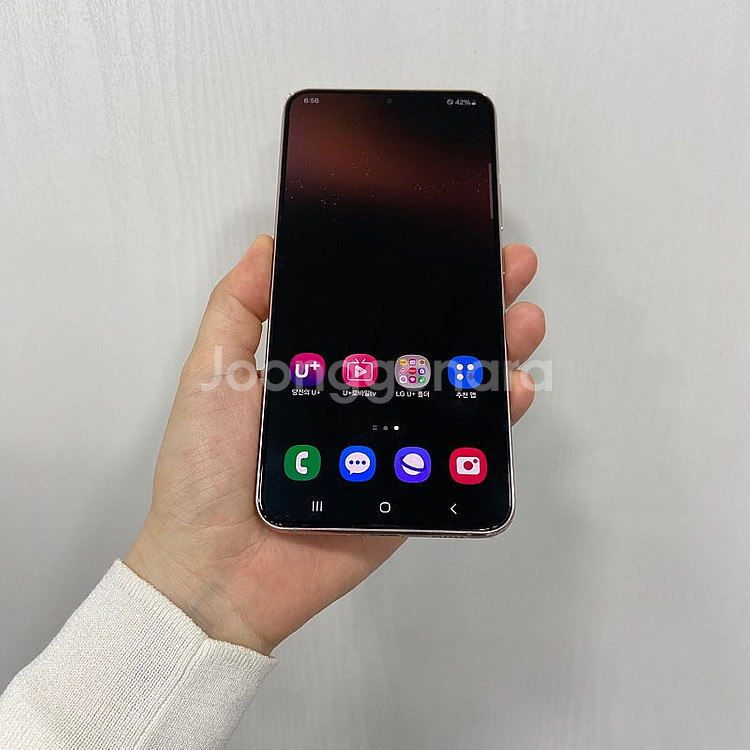 91370 갤럭시S22플러스 256기가 핑크 팝니다 3...--0