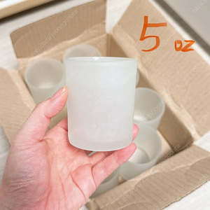컨테이너 캔들 용기(메리고/ 3oz/ 5oz/ 7oz) 새상품