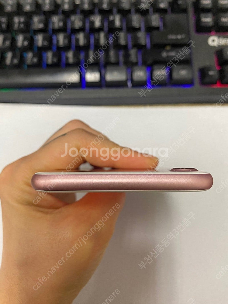 202071 아이폰7 로즈골드 SS급 32GB 무잔상 ...--3
