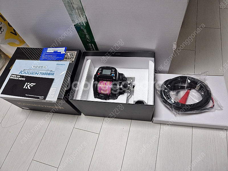 바낙스 카이젠 코스트 7000bm 방어 갈치 전동릴 미사용품--1