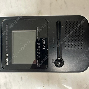 카시오 포켓 LCD COLOR TV 모델명 TV-470