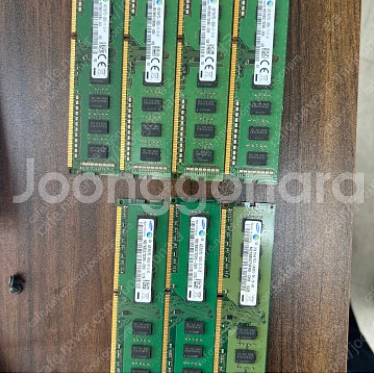 컴퓨터램 DDR3 4기가 6개,2기가 1개 일괄 택포 ...--0