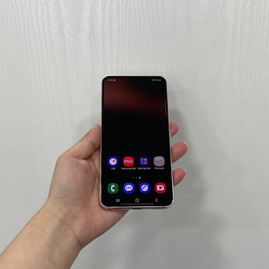 91707 갤럭시S22 핑크 256GB 부산 중고폰 팝니다 24만원