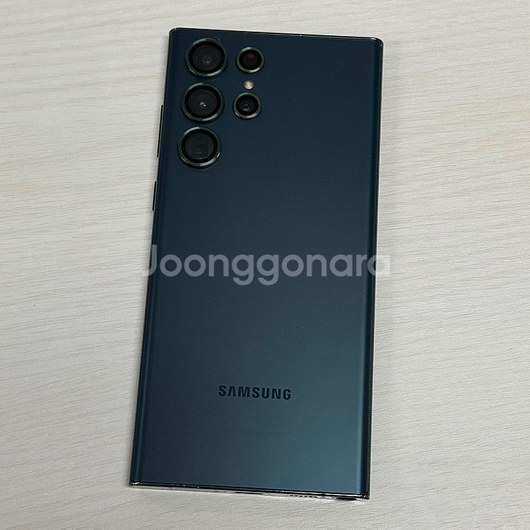 갤럭시S22울트라 그린색상 256용량 무잔상 상태좋은폰...--0
