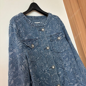 기비 보헤미안 데님 자켓 청자켓 에스닉 히피 보호시크 타임마인스타일 출근룩 21년 givy 109000원