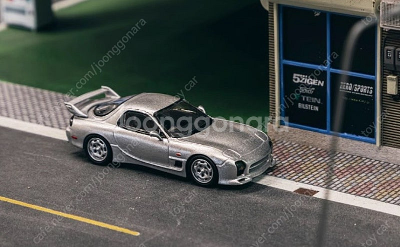 타막TARMAC 마쯔다 RX-7 FD3S 실버 레어 미...--1