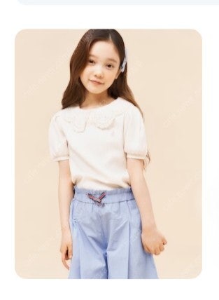 130사이즈)빈폴 치노치마바지,레이스 티셔츠,자라아일렛...--9
