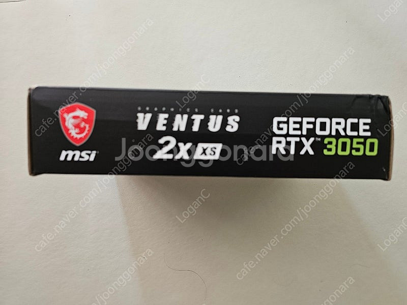 그래픽카드 MSI 지포스 RTX3050 벤투스 (미개봉...--1