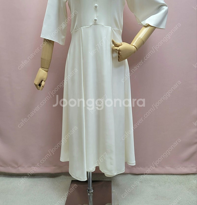 1.단아 콩단추 핀턱 원피스 2.이중 빅카라 플라워 랩...--4
