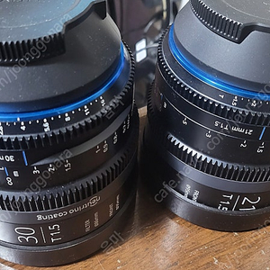 아이릭스 시네 렌즈 30mm 21mm PL 마운트 렌즈 팝니다