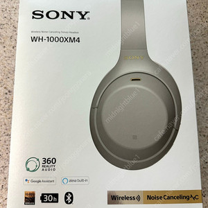 WH-1000XM4 소니 헤드셋 새상품