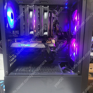(개인)라이젠 9600X , RTX 4060Ti , 램 32GB , SSD 1TB 신품급 게이밍 컴퓨터 데스크탑 PC 팝니다.