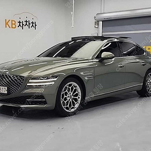 제네시스 G80 중고 제네시스 중고 가격 녹색 2021년식 2.5 가솔린 터보 2WD 기본형 개인사업자중고차