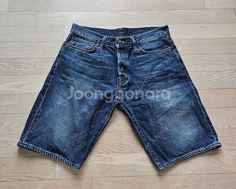 칼하트 워싱청바지 데님반바지 사이즈 34--0