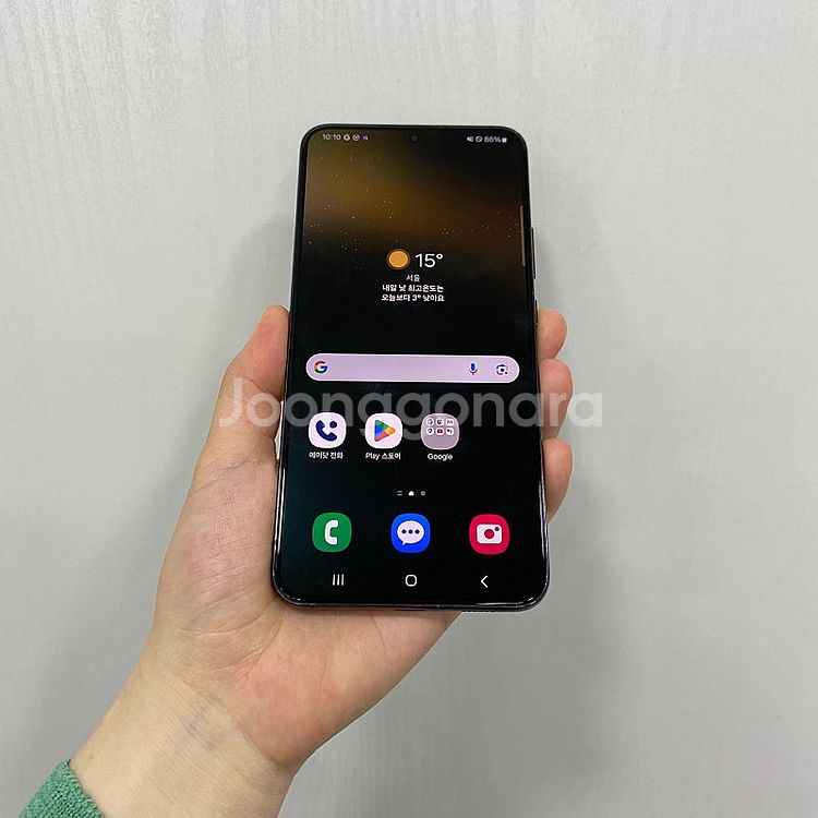 90158 갤럭시S22플러스 256기가 블랙 팝니다 2...--0