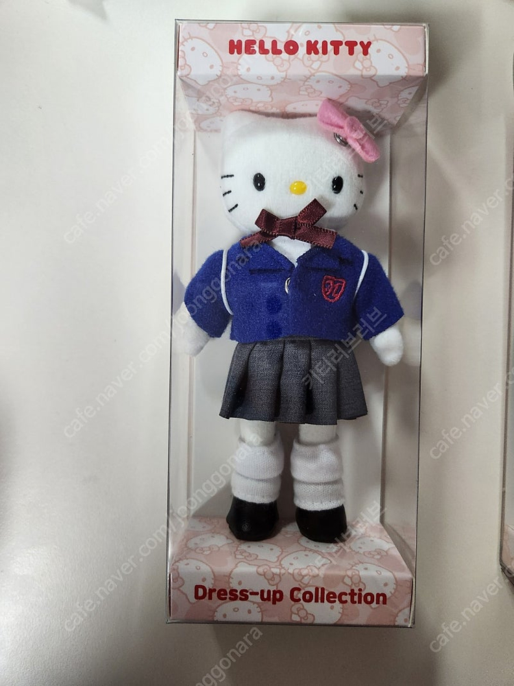 헬로키티 50주년 팝업 드레스업 키티 인형+고전 드업키 옷 가방 세트 교복 키티 롱다리 키티 이미지