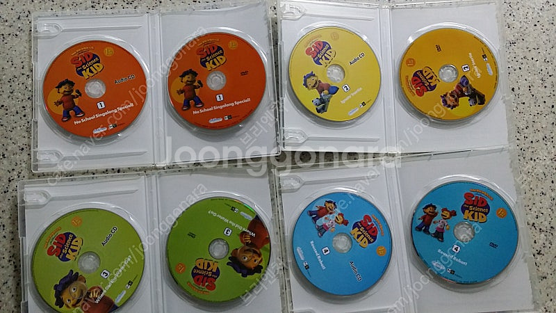 DVD 꼬마 과학자 시드 시즌1, 동요 시디 다중지능 ...--3