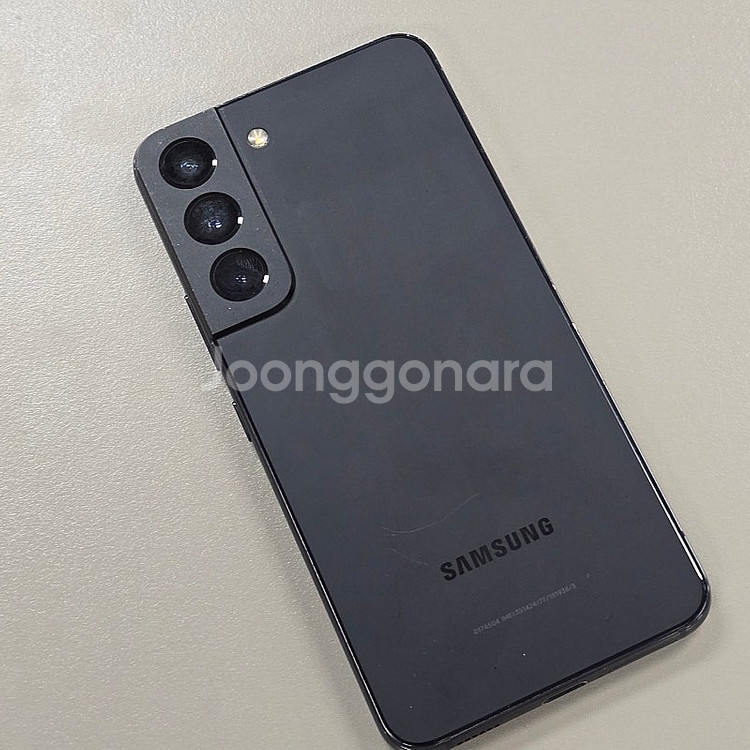 갤럭시 S22 블랙 256기가 22년 2월개통 상태좋은...--0