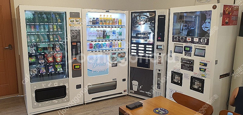 무인카페 커피머신 LVM6340KAD 중고자판기 캔자판...--2