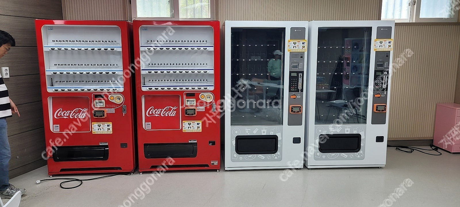 무인카페 커피머신 LVM6340KAD 중고자판기 캔자판...--9
