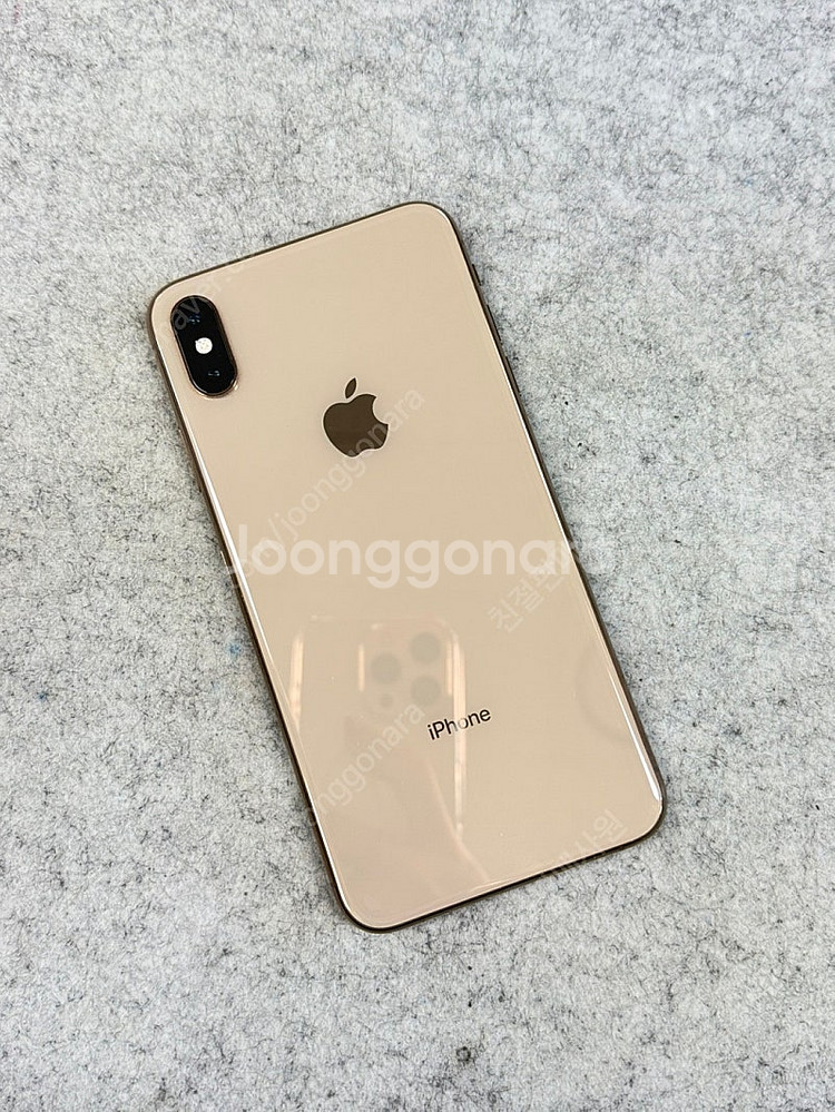 (S급자급제)아이폰XS Max 64G 골드 64G 배터...--0