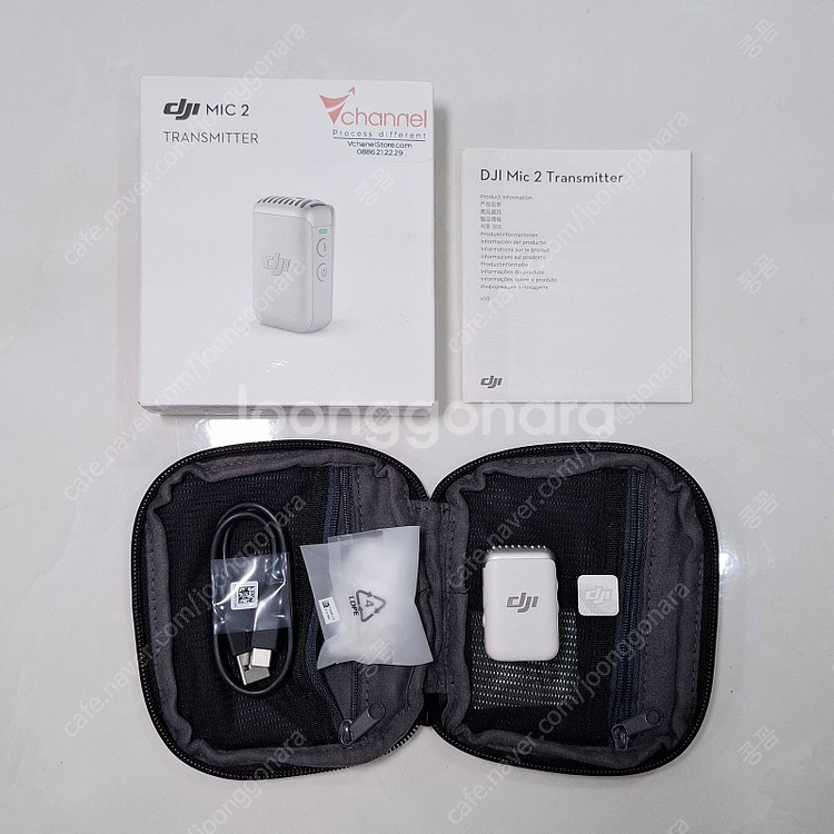 DJI MIC2 단품 화이트 신품급 풀박스, 안드로이드...--1