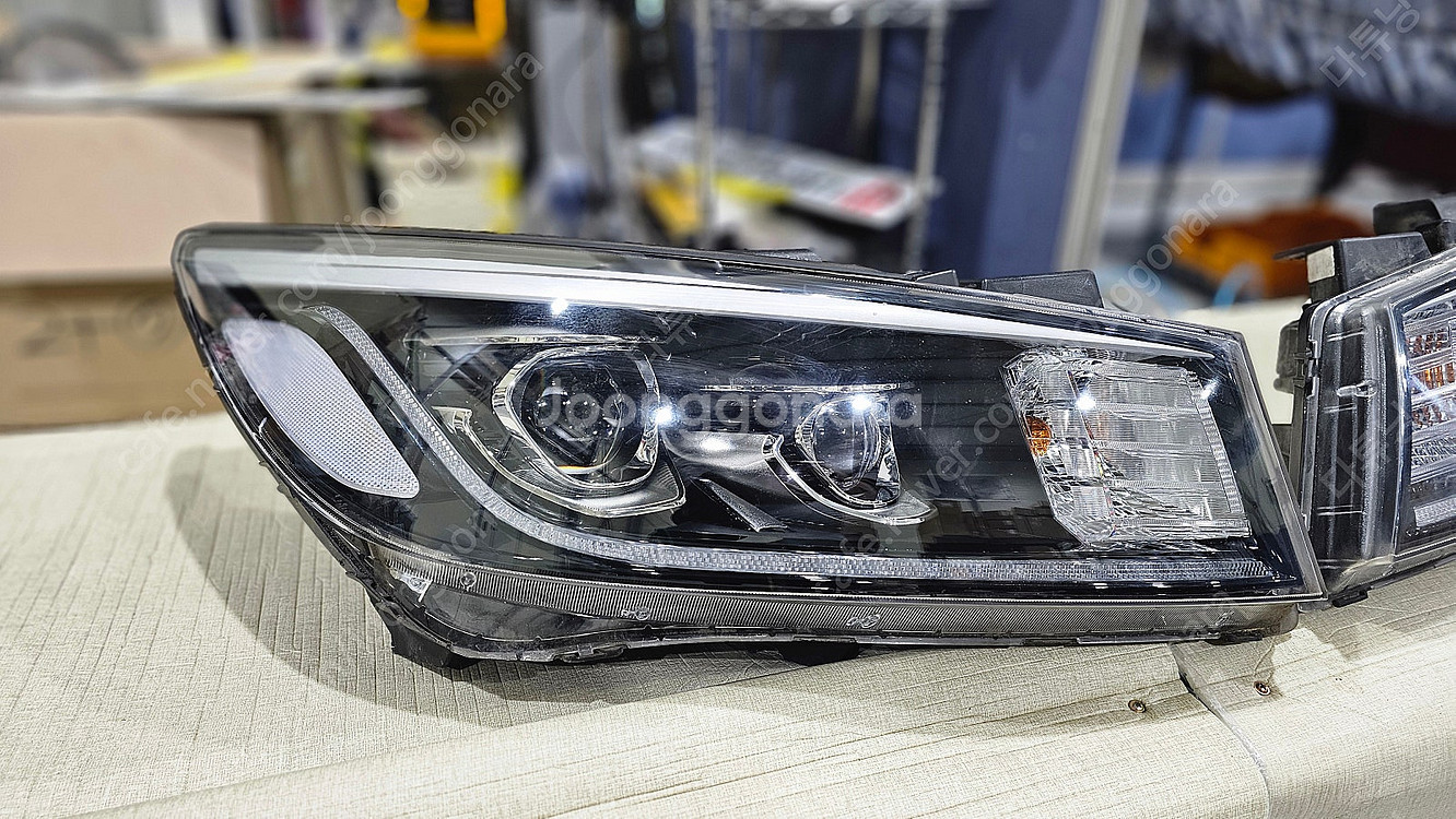 [판매] 올뉴/더뉴 카니발 범퍼, 풀led라이트, 에어댐, 데루등, 세로그릴 판매--1