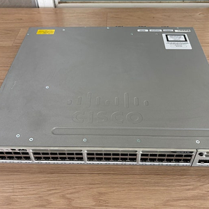 CISCO Catalyst 3850 Series 48 PoE+ 스위치허브