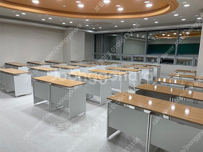 상태깔끔 1인 학원책상 W600xD400, W700xD500--1