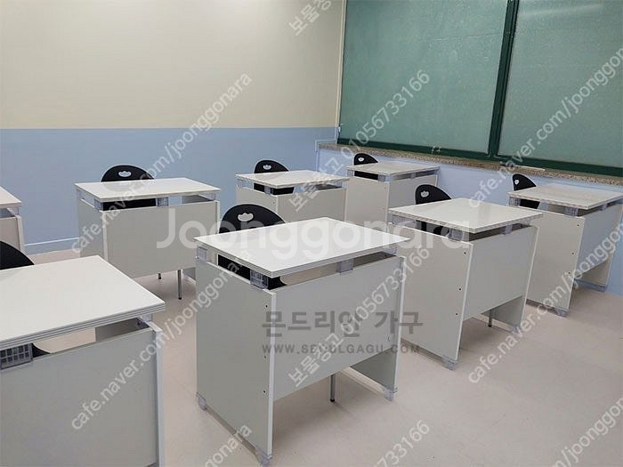 상태깔끔 1인 학원책상 W600xD400, W700xD500--2