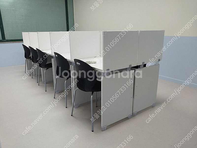 상태깔끔 1인 학원책상 W600xD400, W700xD500--5