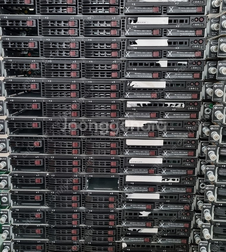슈퍼마이크로 1028R 8베이 SFF 1U 하프사이즈 ...--0