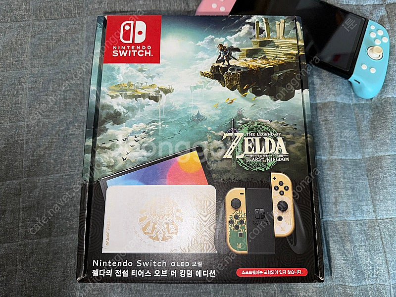 닌텐도 스위치 젤다 왕눈 에디션 OLED--0