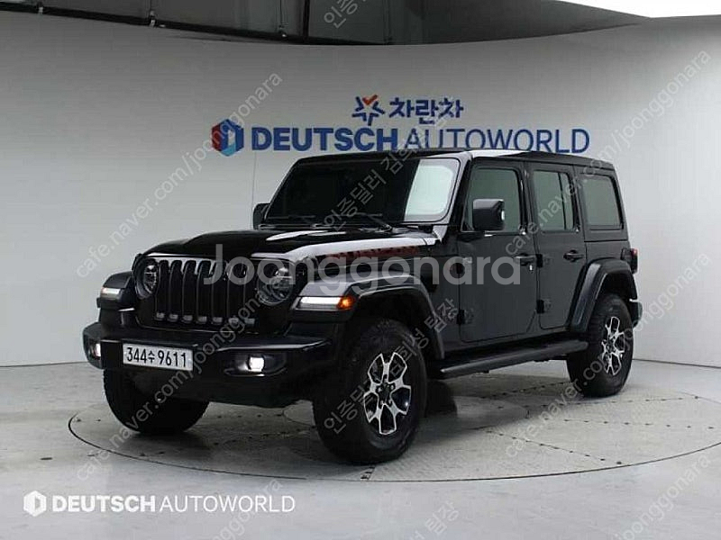 지프 랭글러 중고 랭글러 루비콘 중고 검정색 2020년...--2