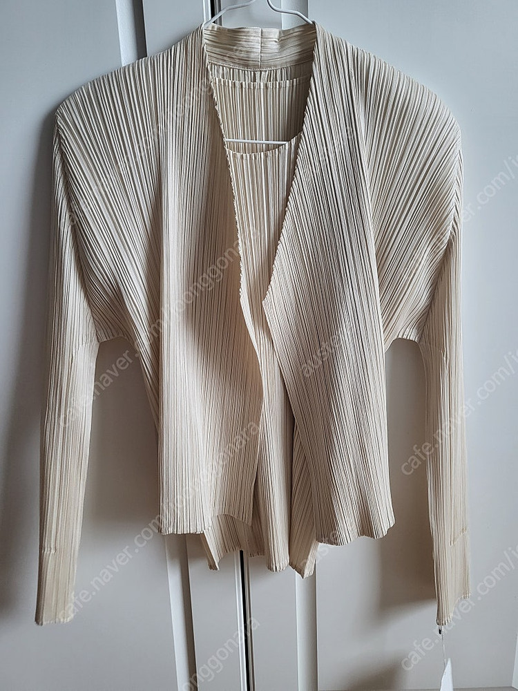 플리츠플리즈 베이지 먼슬리 탑가디건세트 4사이즈--9