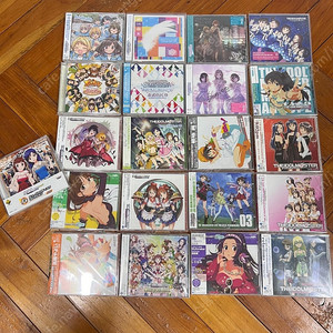 아이돌 마스터 한정판 포함 CD 일괄판매 21장