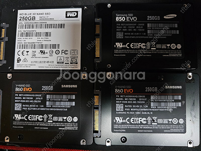 960EVO 1TB, 860 EVO 500GB 등등 각...--6
