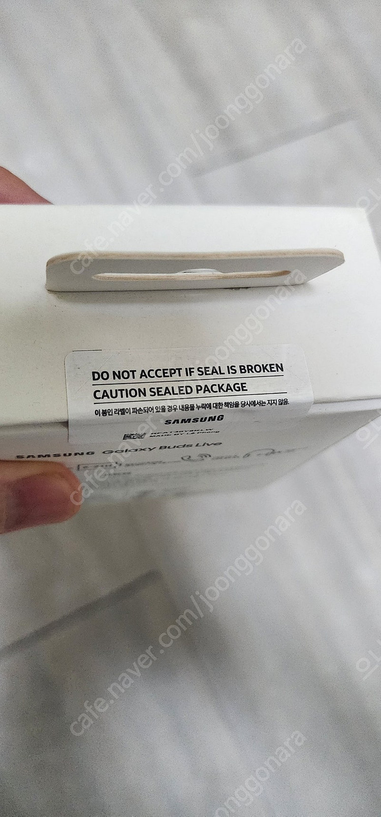 버즈 라이브 블랙 미개봉 팝니다 이미지