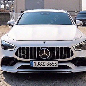 벤츠 AMG 중고 벤츠 AMG GT 중고 벤츠 중고 흰색 2021년식 55,151km 4도어 43 4MATIC+ 기본형 수원중고차