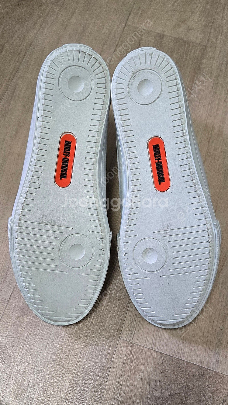 할리데이비슨 정품 가죽 스니커즈(270mm)--1